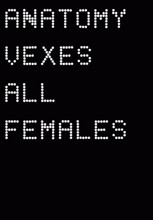 anatomy vexes all females